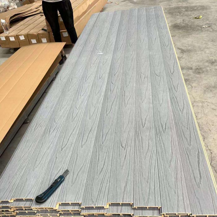 Anti-UV Light Weight ASA Wall Cladding Replacing Traditional Outdoor WPC Wall Panel Better Exterior Wall Cladding Solutions