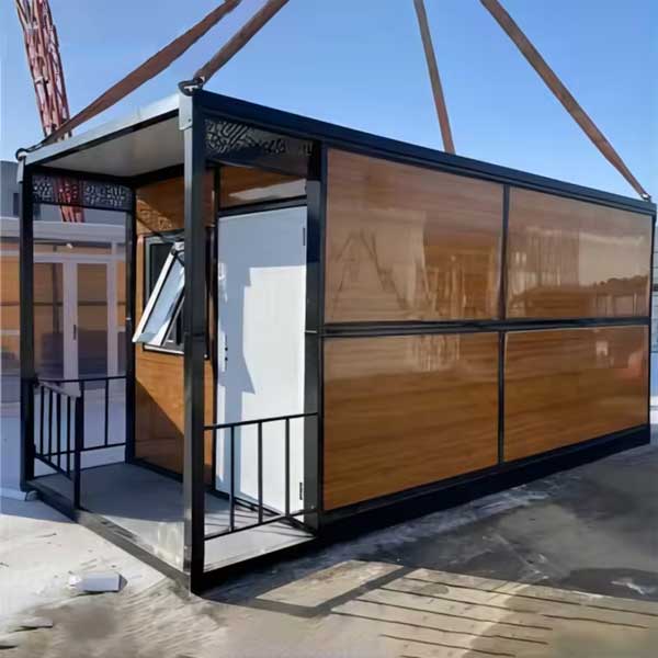 Modern Portable Folding Flat Pack Container House Prefabricated Steel and Sandwich Panel Living Fact