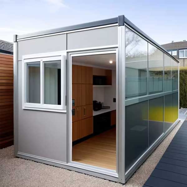 Custom Structures panel prefab modular tiny foldable prefabricated folding container house portable