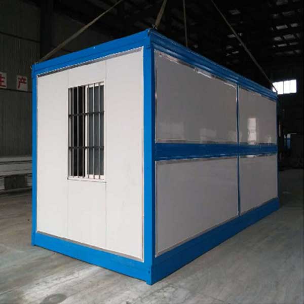 Hot sale high quality China foldable house hut portable cheap folding container home with bedroom 20ft with best price