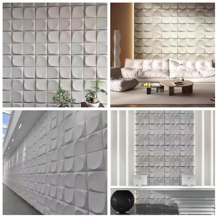 3D Bread Bricks Modern Style Design Indoor Use PU Bread Brick Polyurethane Artificial Stone PU Stone Culture Wall Panel