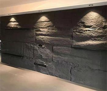 PU Stone Leather 1200x450mm – Espacios