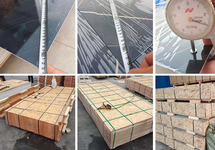 Wholesale price high glossy 1220*3000mm*3.3mm pet marble and PVC sheets panel for wall decoration