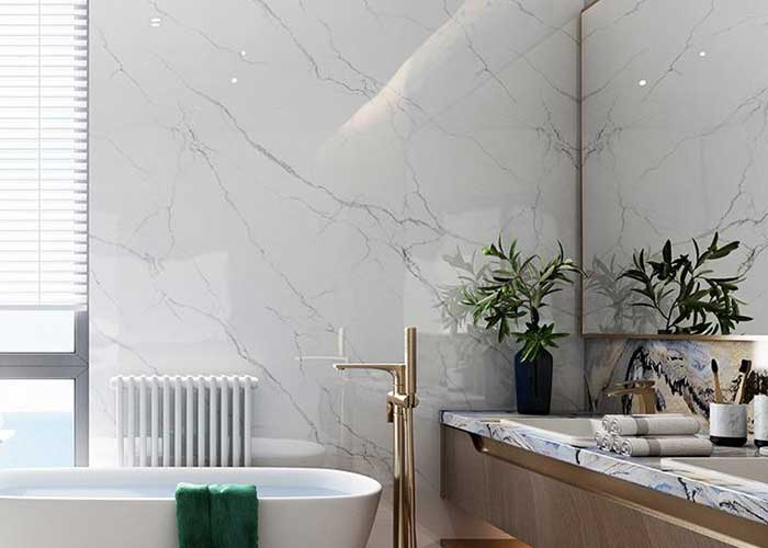 Waterproof marble board 3mm pvc uv board wall decoration Marble color waterproof uv PVC board for interior decoration