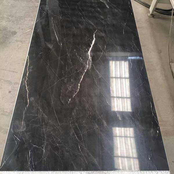 Interior decoration artificial marble pvc sheets for floor hotsale 1220*2440mm*3mm